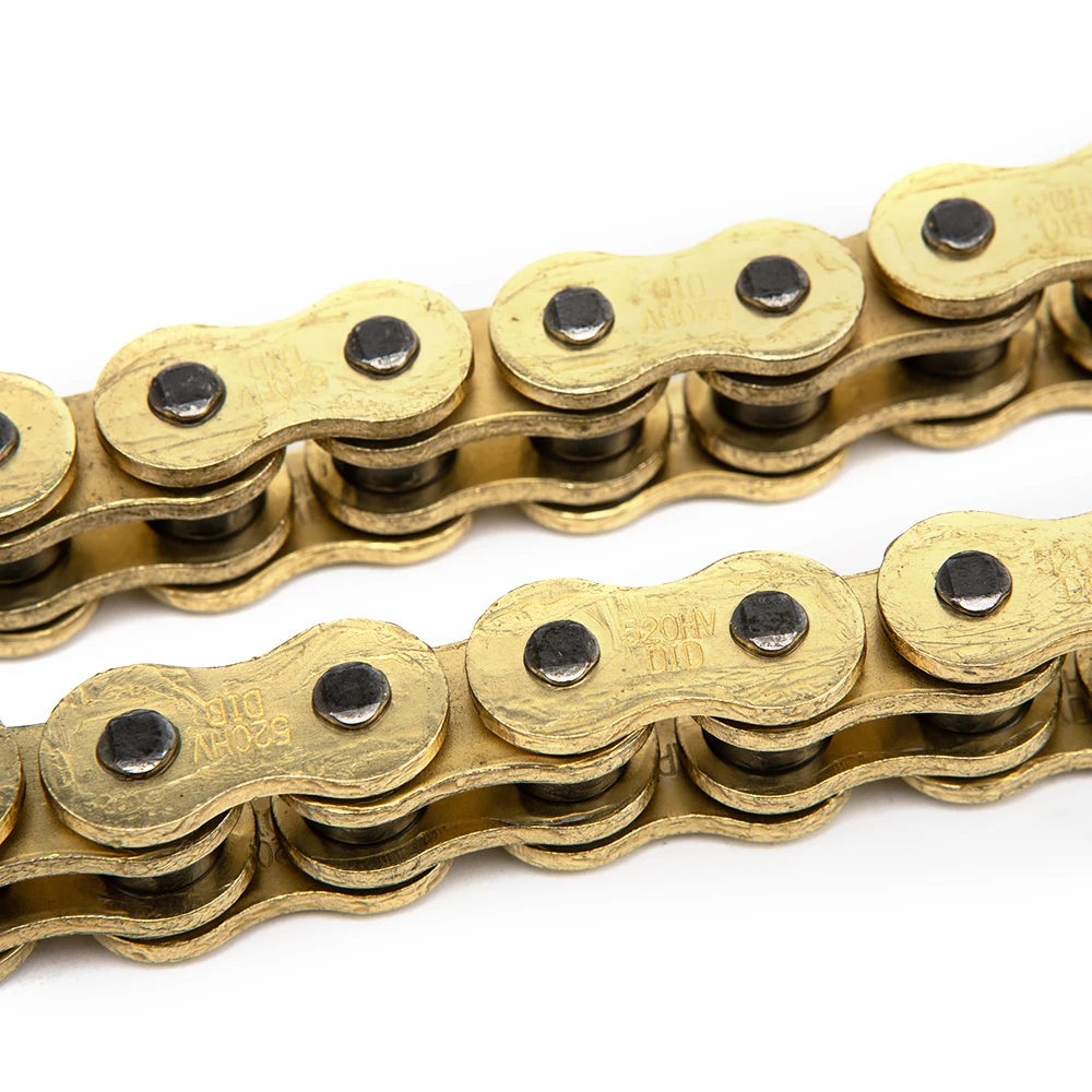 Motorcycle O-ring Oil seal Chain Sets Universal High Quality DID O-Ring 520 525 530 428 Chains 120 136 Links