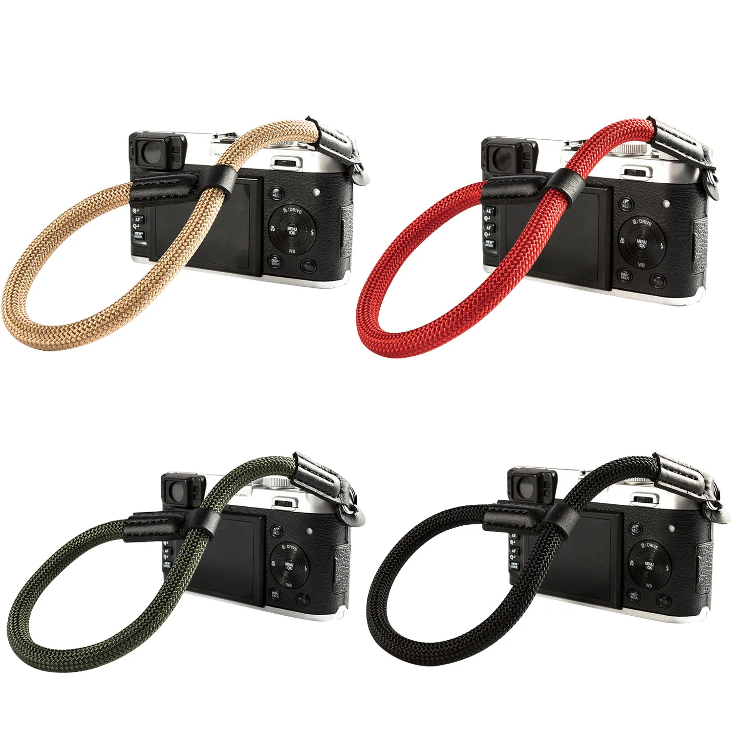 Camera Strap Micro-Single Camera Leica Round Hole Camera Strap Universal 80CM Mountaineering Rope Shoulder Strap Compatible