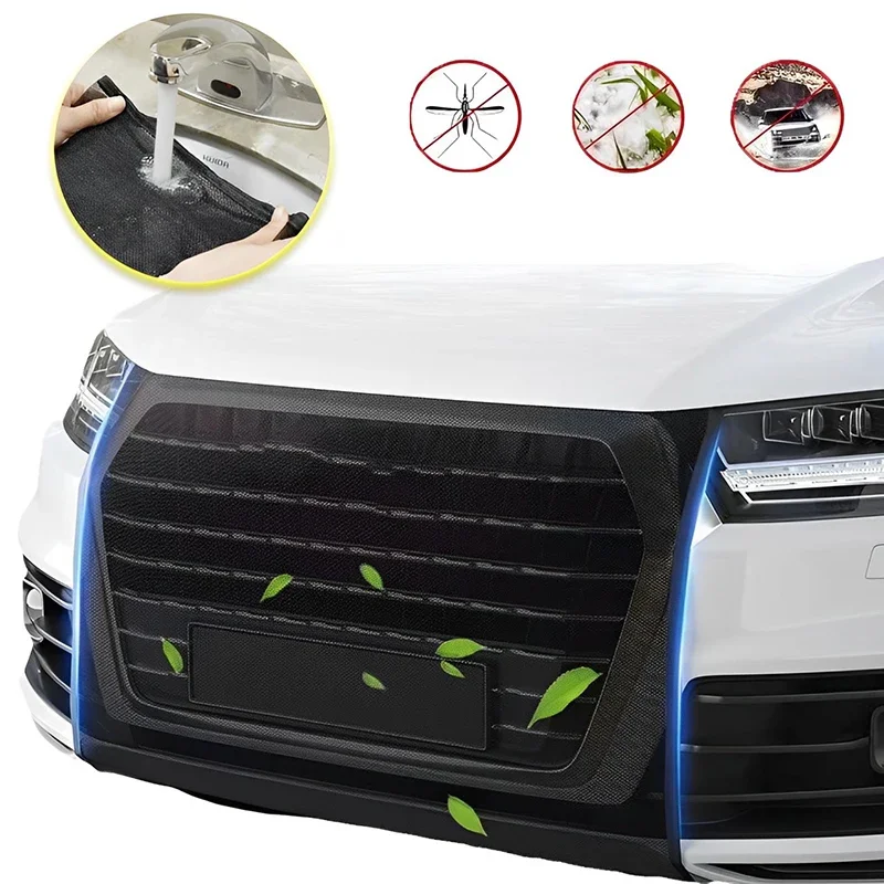 

GM Car Tank Protection Mesh Anti Willow Mosquito Insects Invisible Mesh for Car Front Windscreen Cotton Insects Car Accessories