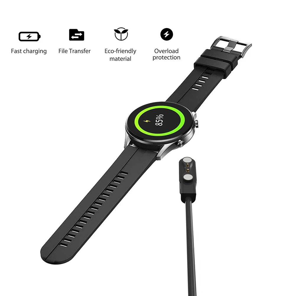 Magnetisches Ladekabel für Xiaomi IMILAB W12 / KW66 Smart Watch Ladegerät Dock USB-Ladekabel Netzteil für IMILAB