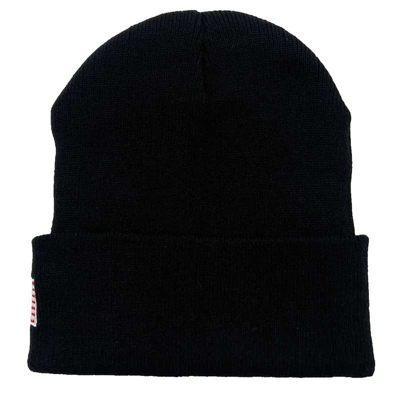 1pcs Unisex A Letter Embroidery Beanies Autumn Winter Warm Hat Hip Cap Beanie Hat Caps for Women Men Gifts