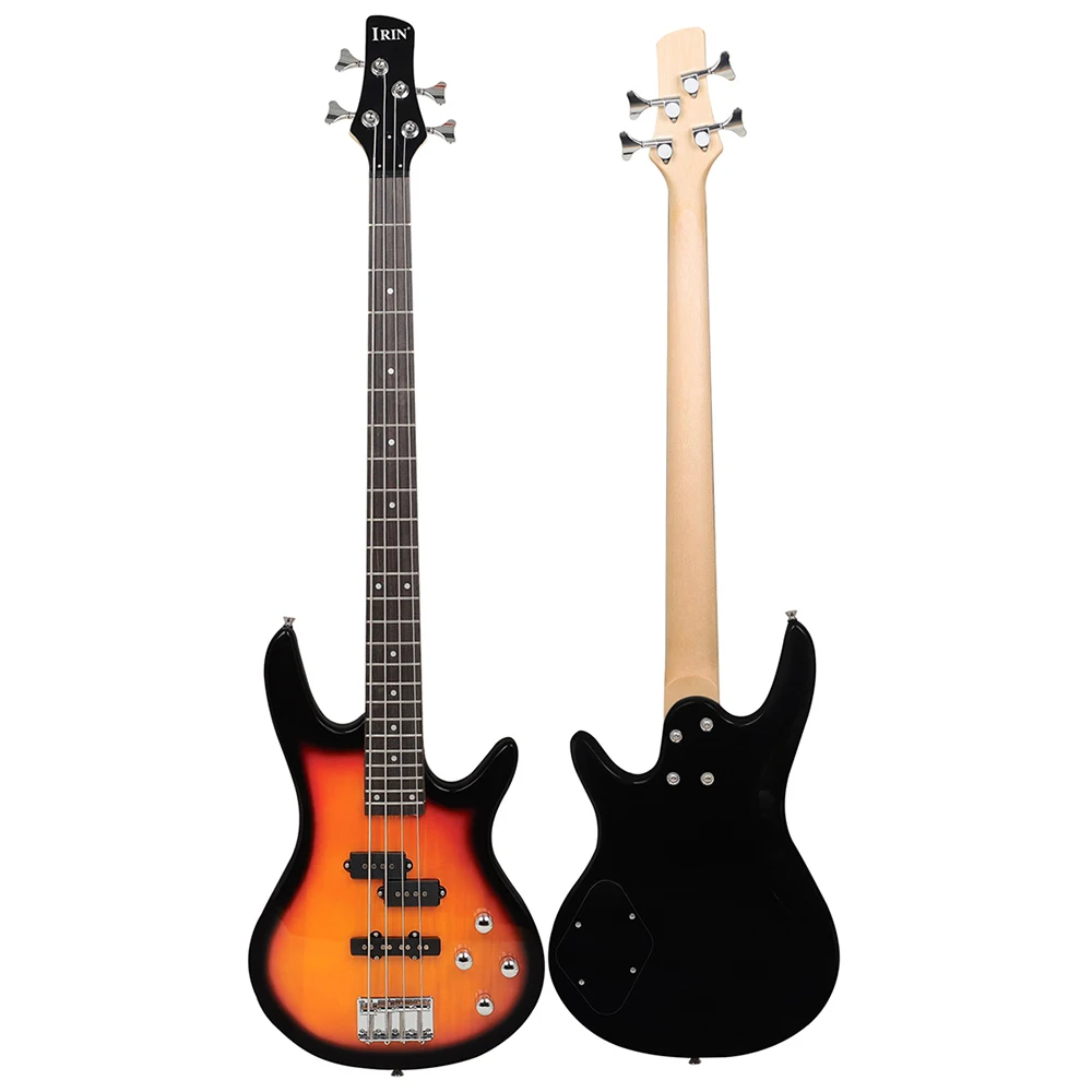 IRIN Bass Guitar 24 Frets 4 Strings Maple Neck Electric Bass Guitarra With Bag Amp Tuner Strap Guitar Parts & Accessories