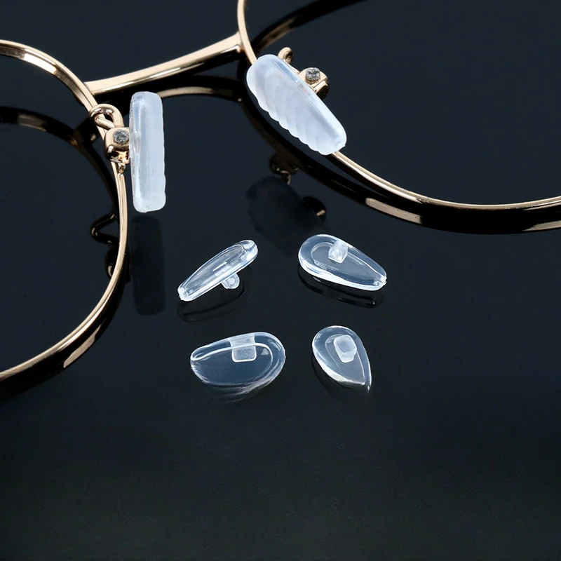 

Glasses nose pad, silicone air bracket filament, card slot, corrugated non-slip, soft and comfortable to wear