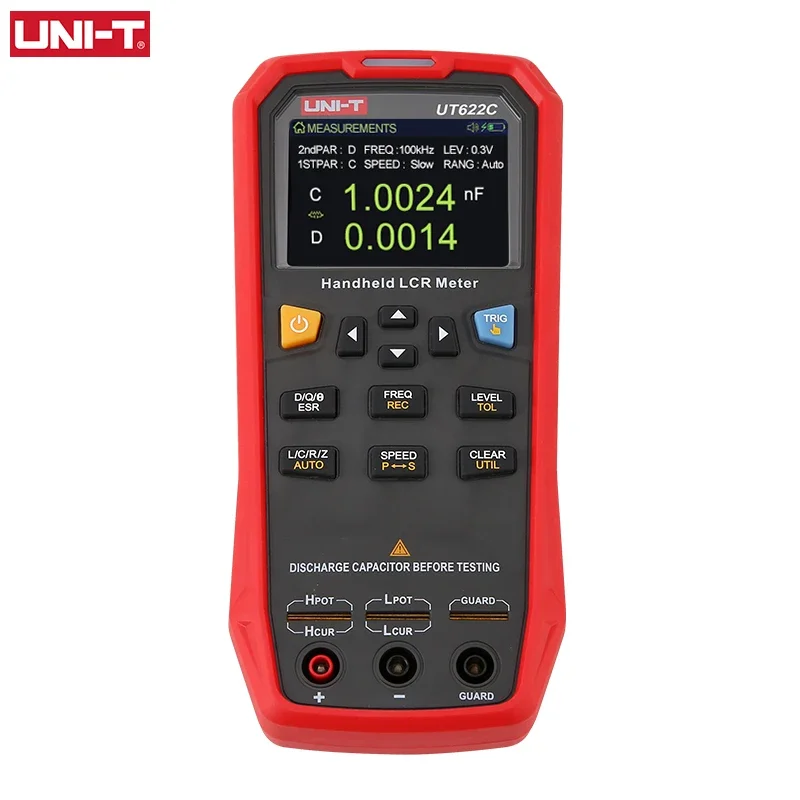 

UNI-T UT622A UT622C UT622E Digital Capacimeter LCR Meter Capacitor Electronic Components Tester Multimeter