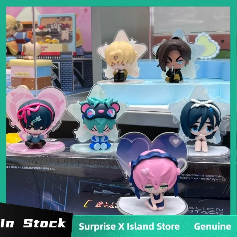

Original Alien Stage Free Stage Series Blind Box Cute Anime Pvc Figure Trendy Play Toy Collection Desktop Ornament Figure Gift