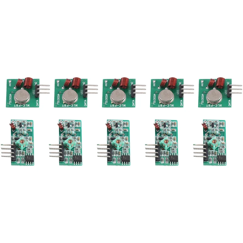 AAAEL-315MHZ Modulo Ultra Modulo Trasmettitore Wireless Antifurto Trasmettitore Ricevitore Modulo di Frequenza Portatile Facile da Installare