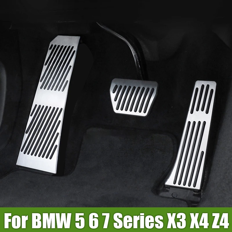 

For BMW 5 6 7 Series F01 F07 F10 F11 F06 F13 X3 F25 X4 F26 Z4 E89 E85 Car Footrest Pedal Fuel Accelerator Brake Pedals Cover