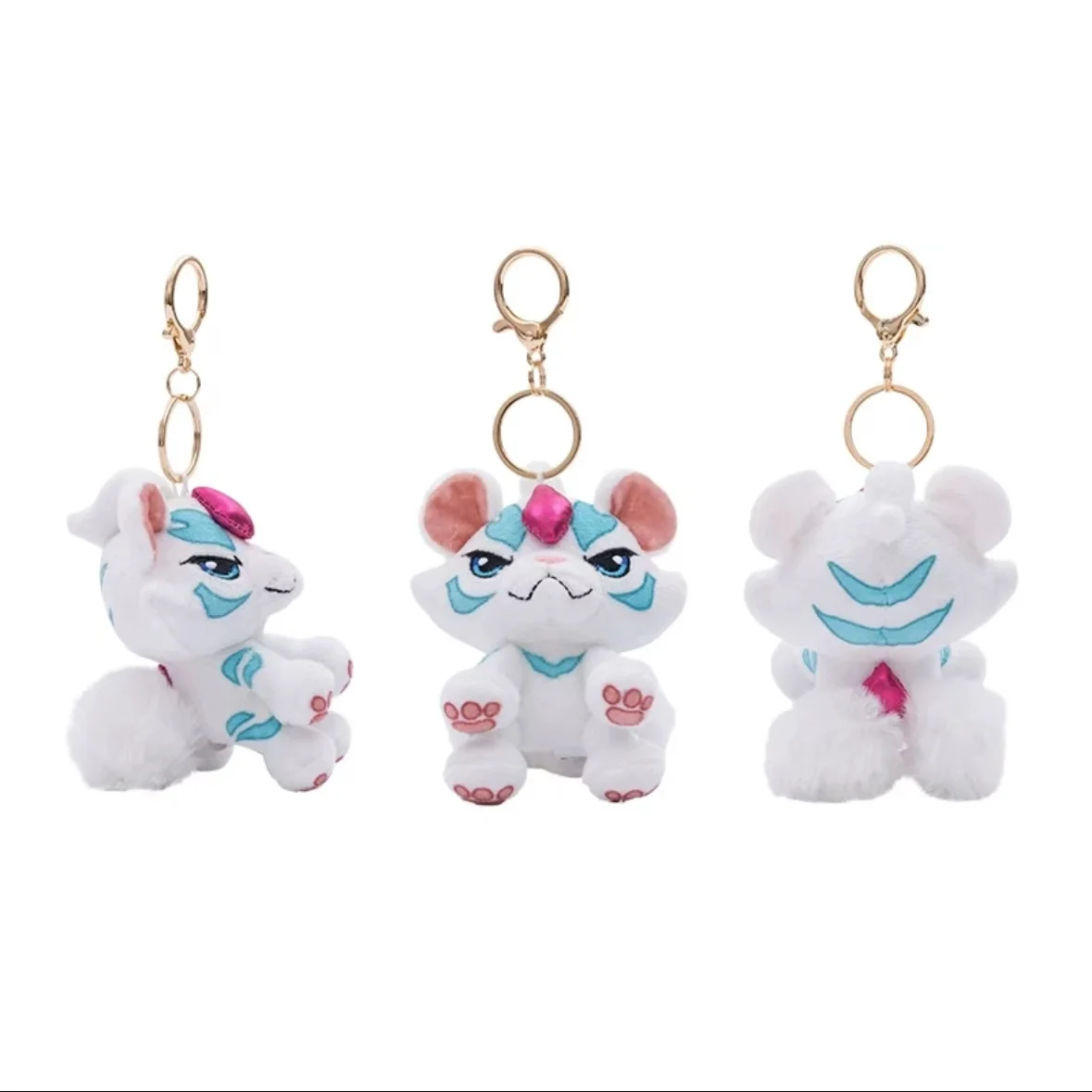 Keychain TEAMFIGHT TACTICS Plush Blind box QIQI GUARDIAN FUWA FEATHERKNIGHT MONARCHHUSHTAIL Genuine Original Packaging Brand New view 4