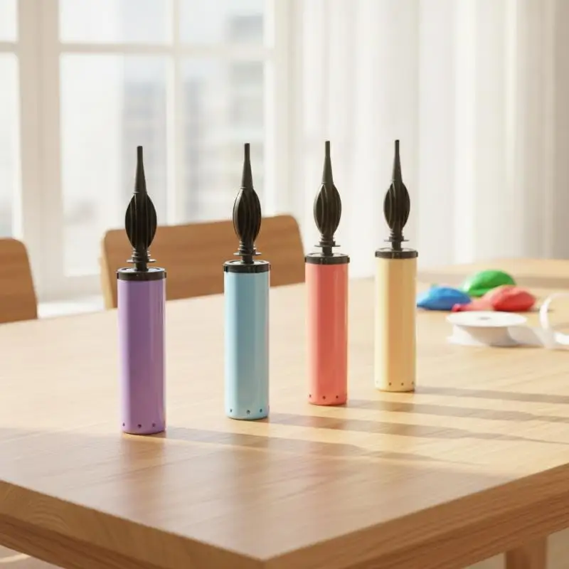 2026 New Hand Push Balloon Air Inflator Pump Portable Balloon Blower Tool Wedding Valentine Birthday Party Decor Accessories