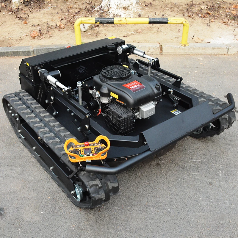 Customized EPA Certified 90cm Remote-Controlled Tracked Lawn Mower Suitable for Industrial and Agricultural Use