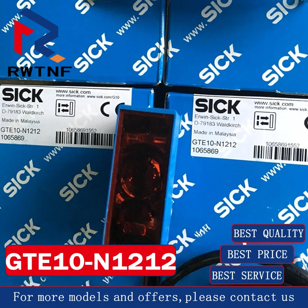 

Brand New Genuine GTE10-N1212 SICK Diffused switch photoelectric sensor,100% original warehouse stock