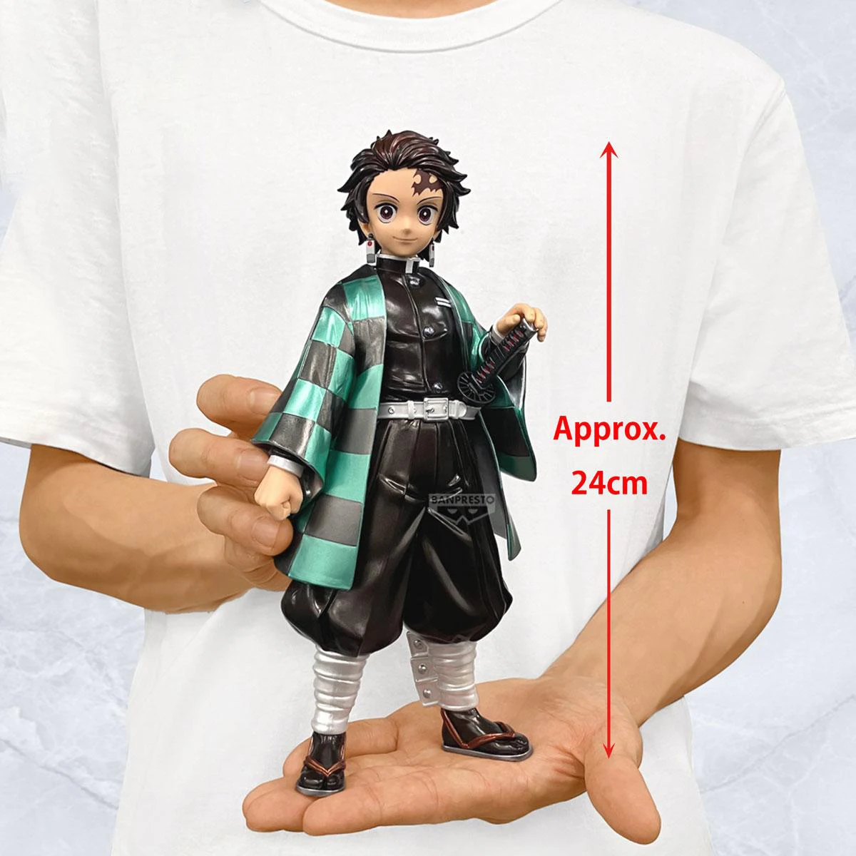 Original BANPRESTO Demon Slayer Grandista Kamado Tanjirou PVC Anime Figures Action Figure Model Toys Gift