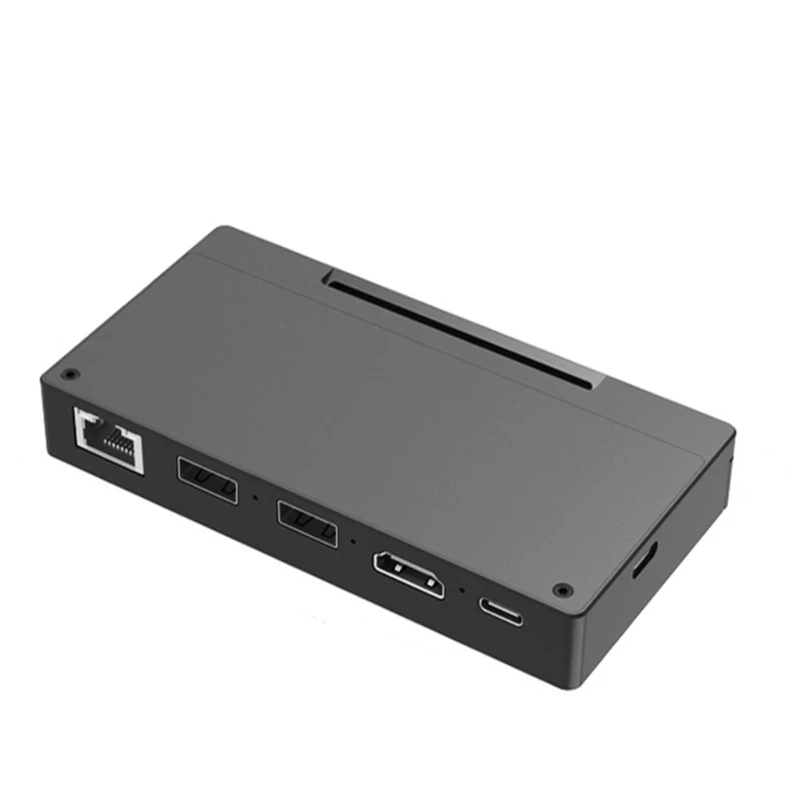 Docking Station for Steam Deck,6-in-1 SSD Dock Base with 4K@60Hz & Gigabit-ethernet 2x USB3.2 Port