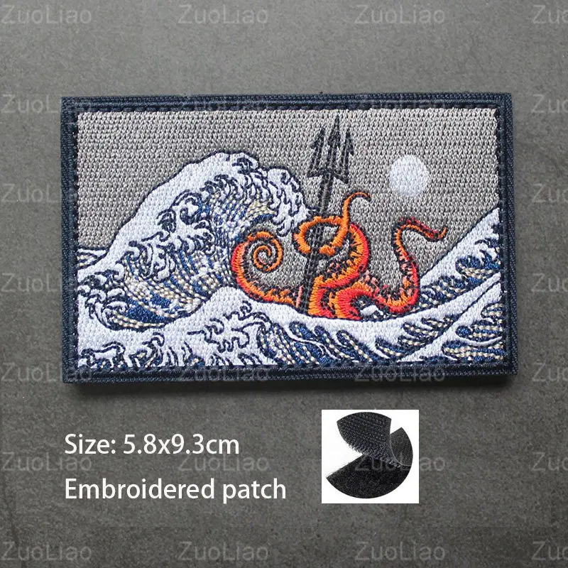 NEUES Design Bergsteiger-Abenteuer 3D-Stickerei-Patch Offroad-Reise Auto DIY Moral-Aufnäher Magisches Armband mit Rucksack-Patch