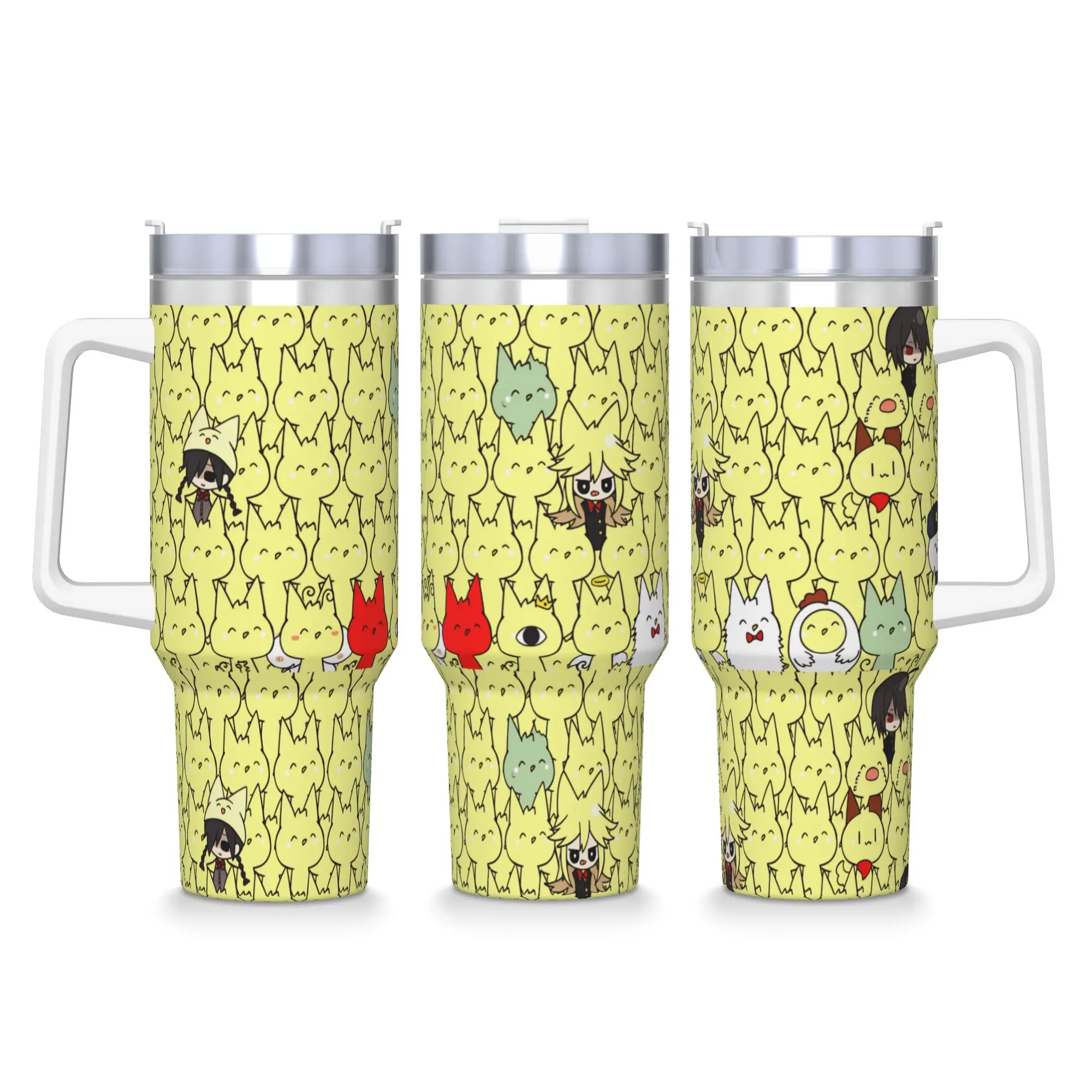 Stainless Steel Tumbler M-mogeko castle Thermal Cups  Portable Cold and Hot Car Mugs Travel Custom DIY Water Bottle
