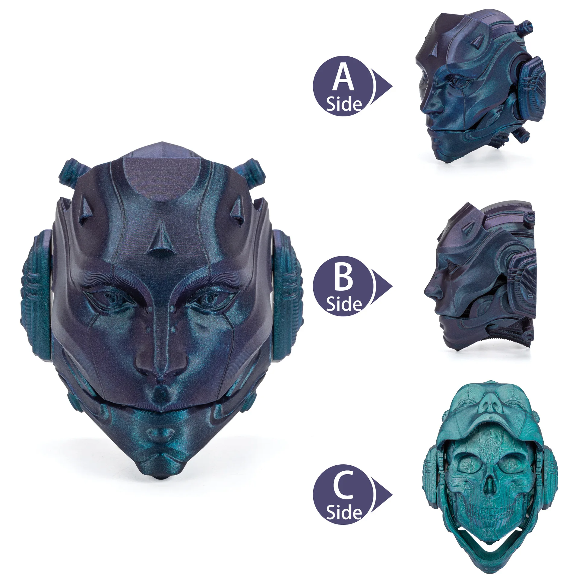 

Glitter PLA 3D Printer Filament 1.75mm 1KG Shiny Color-Shifting PLA Material Sparkle Effect Perfect Layer Hiding Easy Print