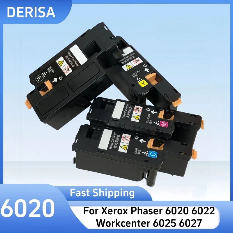 6020 Workcentre 6025 Color Full Toner Cartridge Compatible For Fuji Xerox Phaser 6020 6022 Workcenter 6025 6027