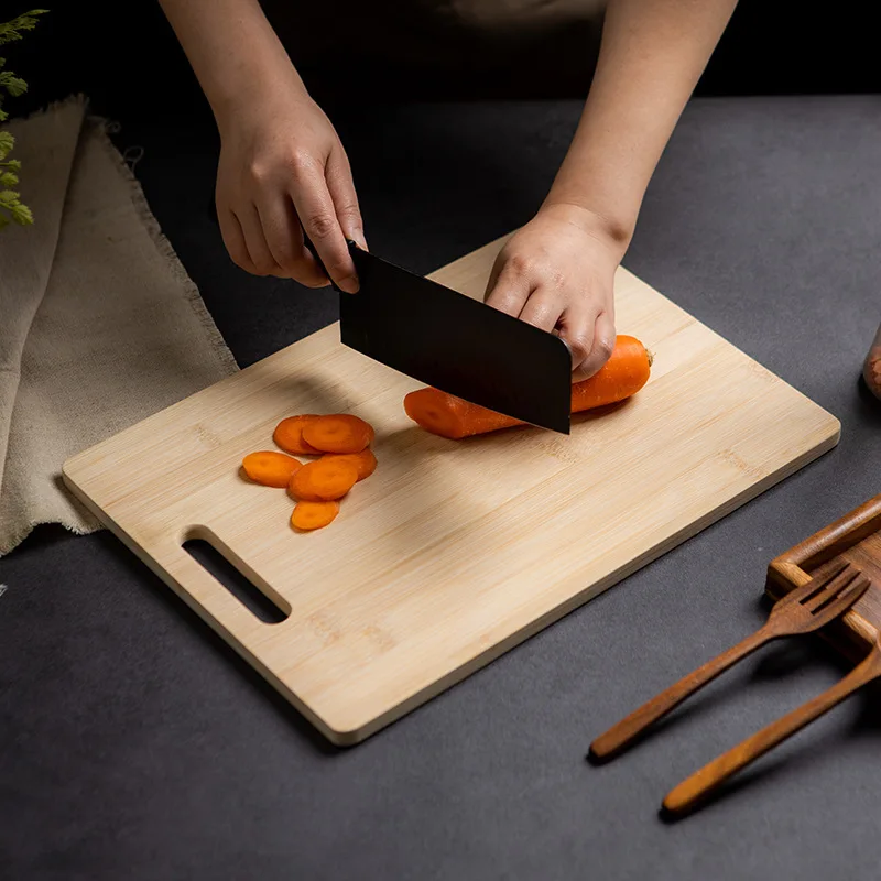 Chopping board solid wood chopping board household antibacterial and mildew-proof chopping board wholesale fruit and wood