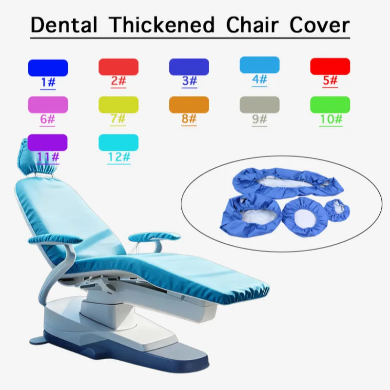 

Dental 1Set Seat Protect Cloth Waterproof Dustproof Suite PU Leather Material for Dentist Equipment Lab Tools