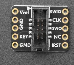 2743 Daughter Cards & OEM Boards  SWD (2x5 1.27mm) Cable Breakout Board 10PIN 1.27MM JTAG TO 10PIN 2.54MM DIP J-LINK V10 11 PRO