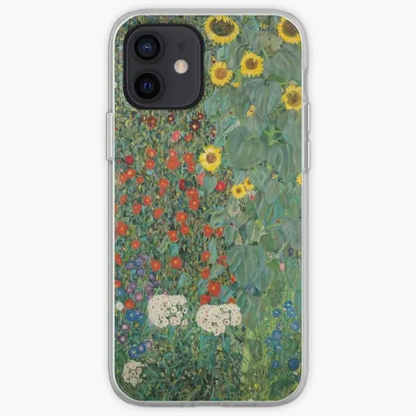 Klimt Flowers Iphone Tough Case  Phone Case Customizable for iPhone X XS XR Max 11 12 13 14 Pro Max Mini 6 6S 7 8 Plus