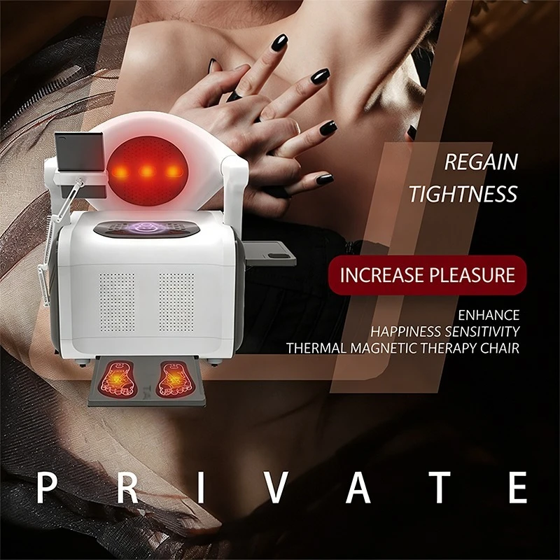 Electric Adjustable Thermal Magnetic Therapy Chair  Portable Design for Womens Postpartum Rehabilitation Urinary