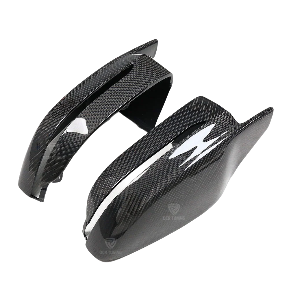 G8x Style Carbon Fiber Mirror Cover For Bmws G20 G30 G32 G11 G12 G38 G28 G22 G15 G16 Rearview Door  Shell Replace