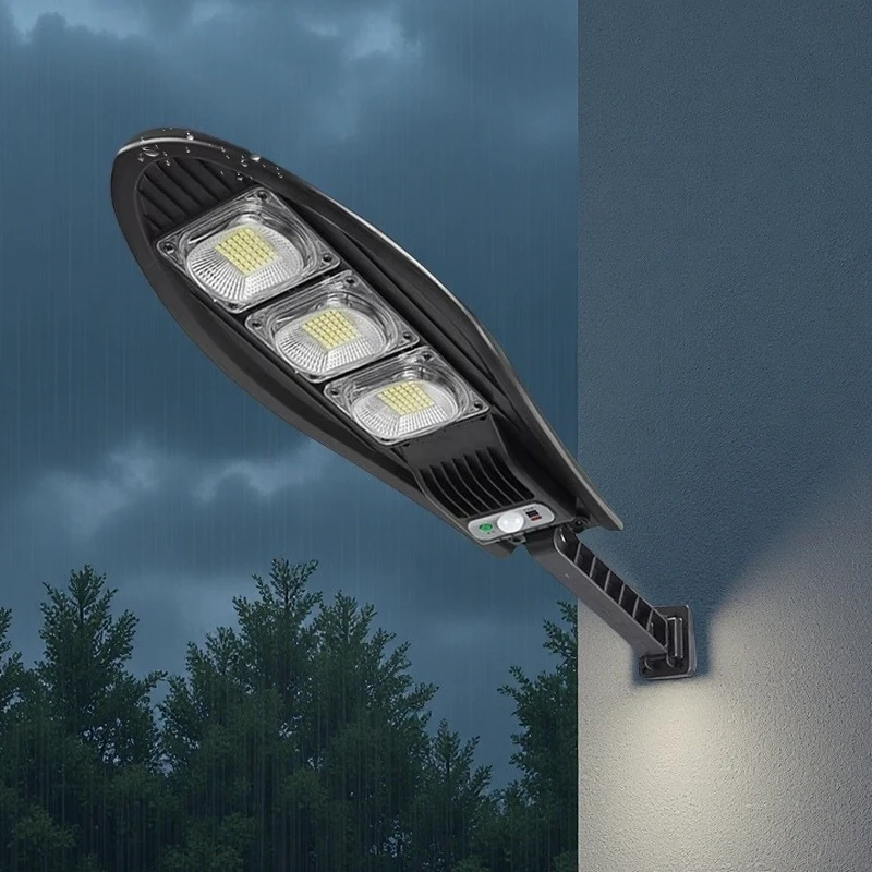

42/168LED Big Size solar energy street lamp Outdoor Street Light Waterproof Built-in 10000mAh Garden Wall Lamp Adjustable Angle