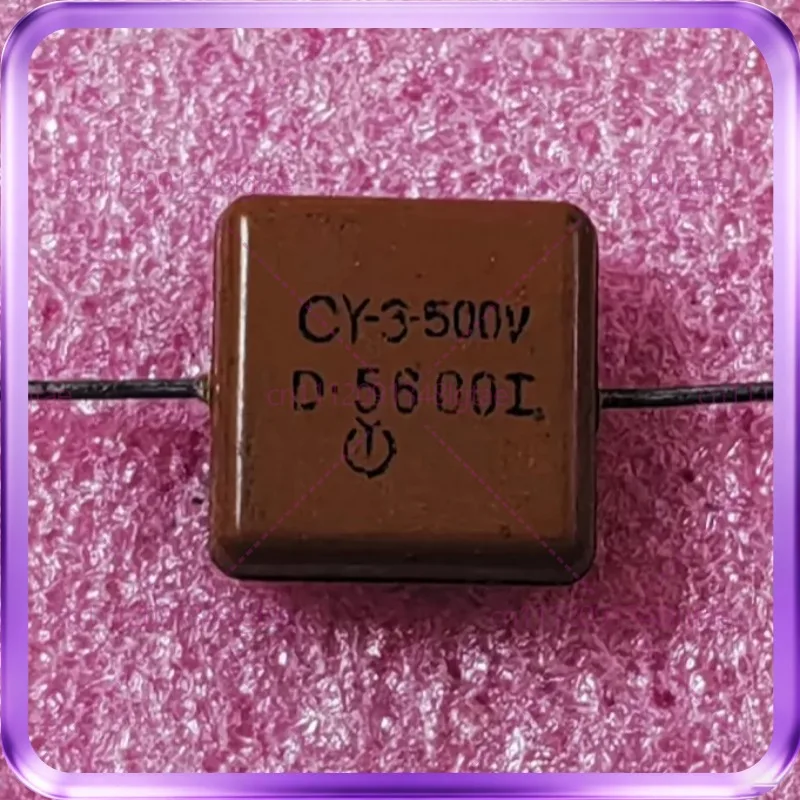 5pcs CY-3 Mica capacitor 500V-4700PF 500V-5100PF 500V-5600PF 500V-6000PF