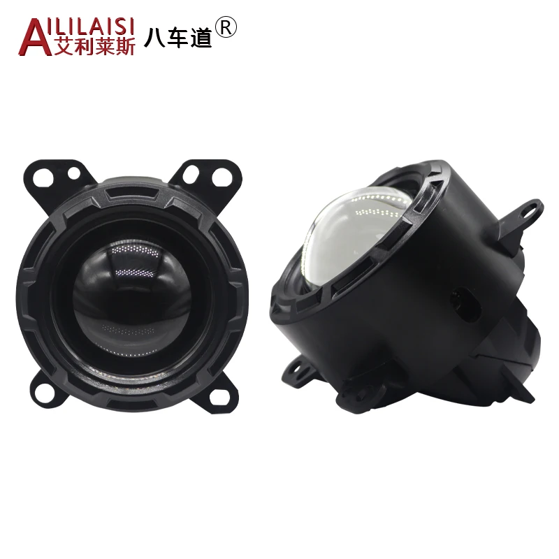 Waterproof Car Fog Lamp Bi LED Headlight White Projector Lens 3 Inch Fog Lights for DAF XF150 Cargo Truck FULL Universal Models view 5