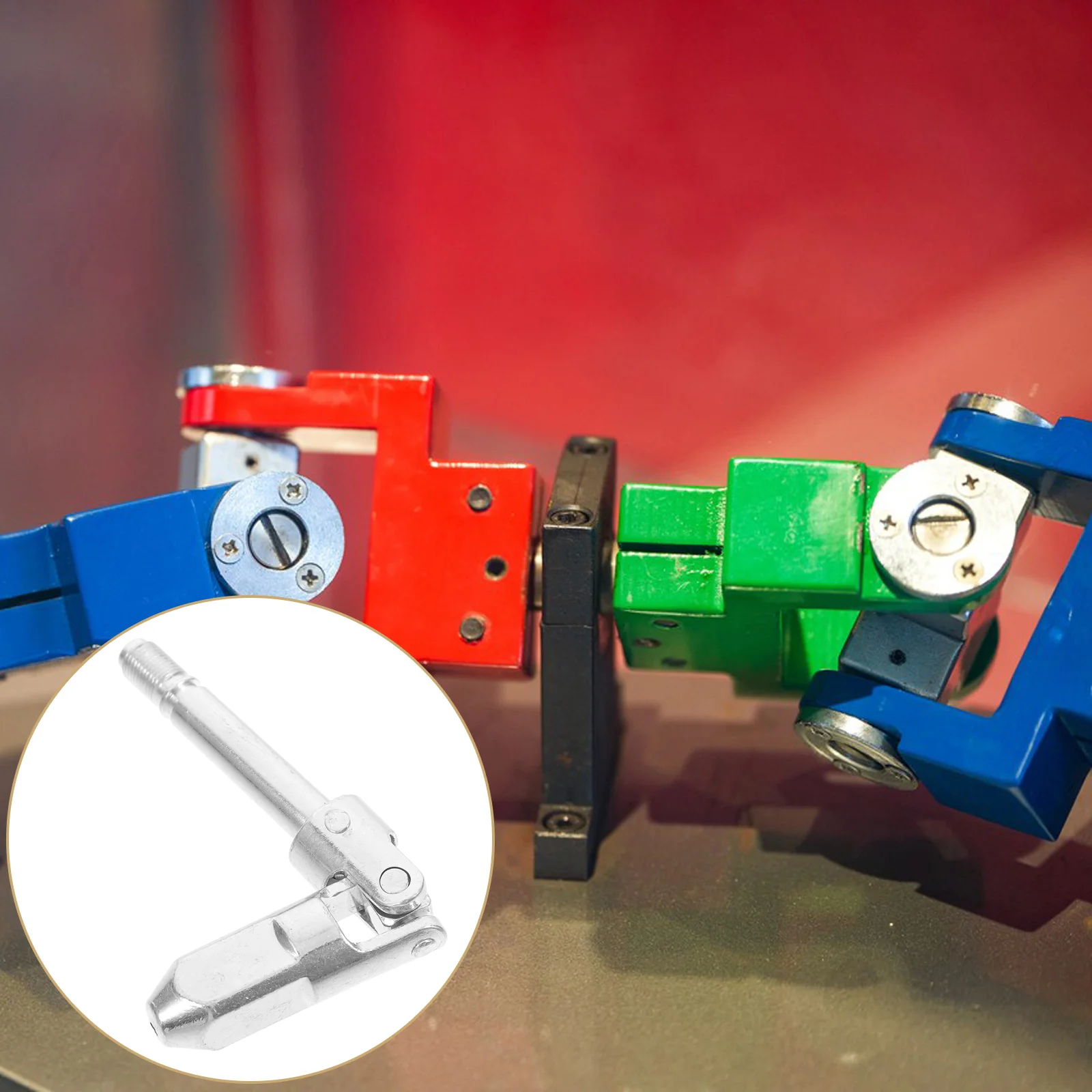 Connector Jack Accessories Compressor Horizontal Double Pump Joint Steel Direction