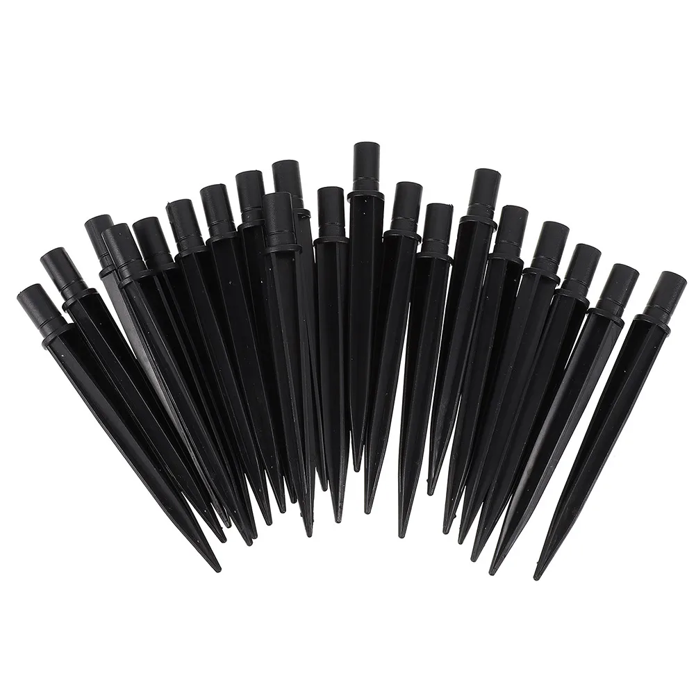 

25 Pcs 14x140MM LED Ground Stakes Plastic Spikes for Garden Landscape Lawn Decorative Lights Outdoor Path Accessories