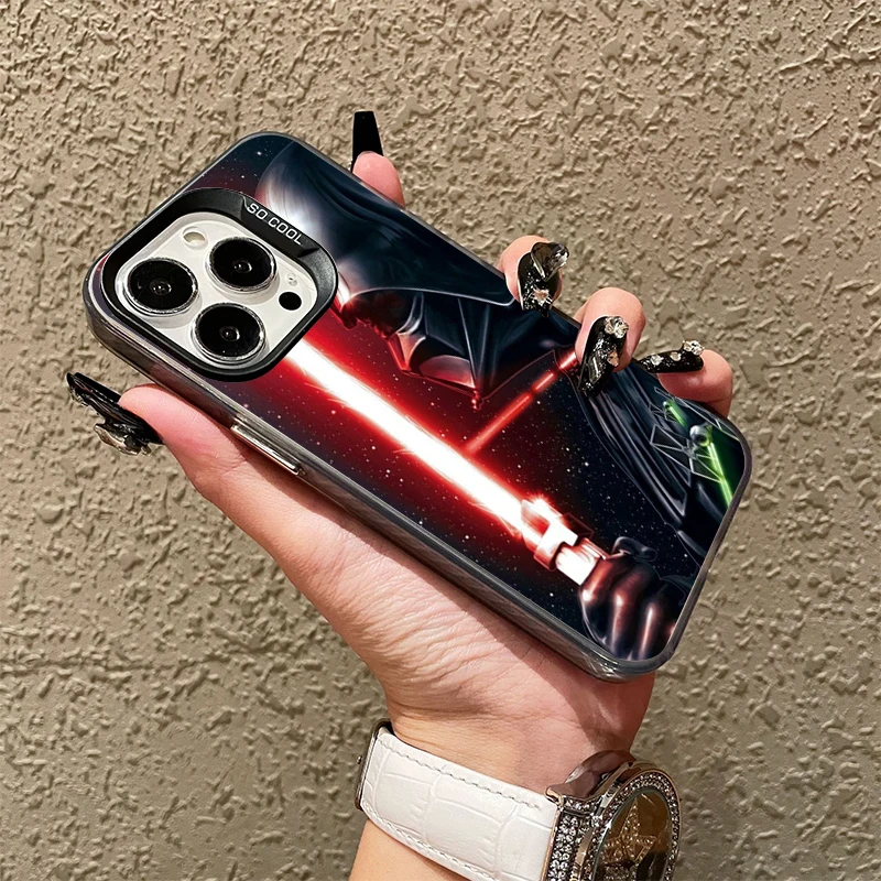 Capa de Celular Anti-Queda Fosca Star Wars para Samsung Galaxy S26 S25 S24 S23 S22 S21 S20 Note20 FE Ultra Edge Plus 4G 5G