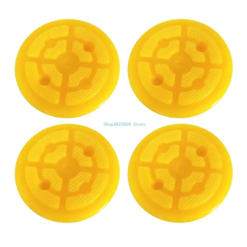 

T3LF Lifting Platform Pads Round Auto Lift Platform Pads Heavy Duty Protective Mats Support Pads for Double Column Lifts