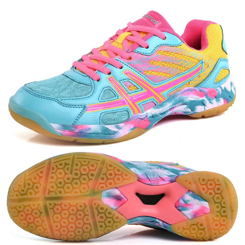 Nuove scarpe da Badminton professionali uomo donna taglia Plus 36-45 scarpe da Tennis Sneakers da donna di lusso Baminton Sneakers da Tennis per