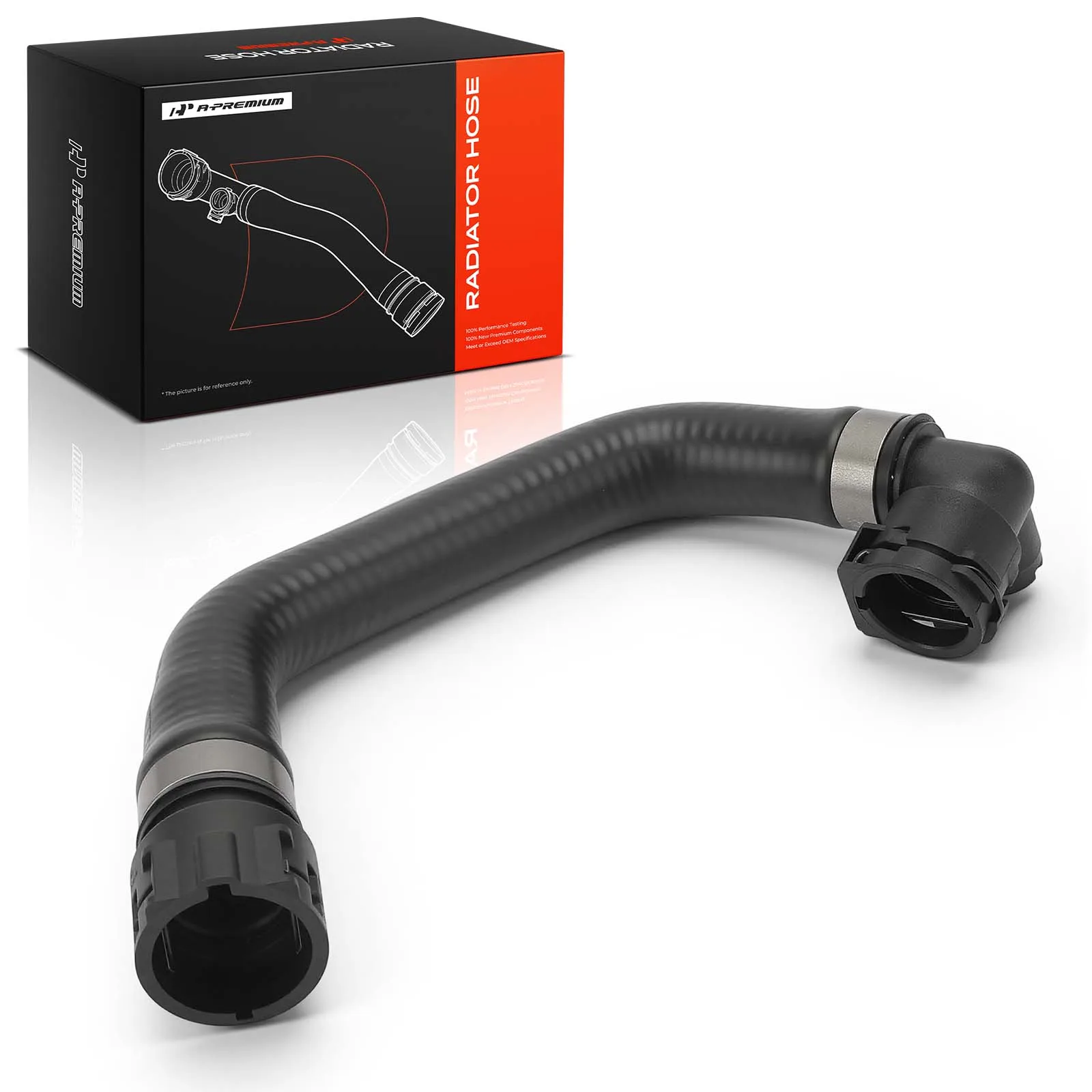 A-Premium Front Radiator Coolant Hose for BMW 520i 2006-2009 520Li 2008-2010