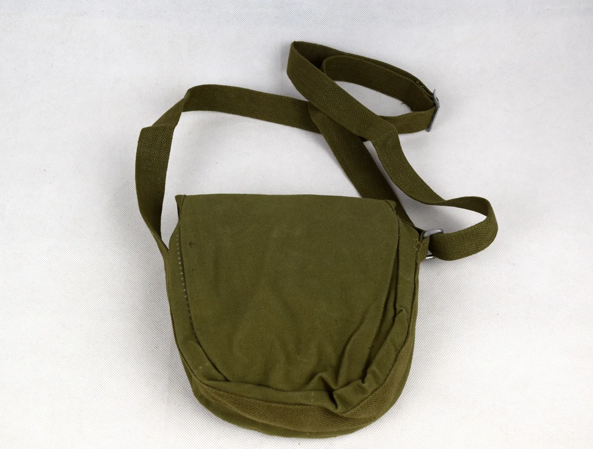 Vietnam War Period Surplus Chinese Army Type 56 Drum Mag Pouch Mag