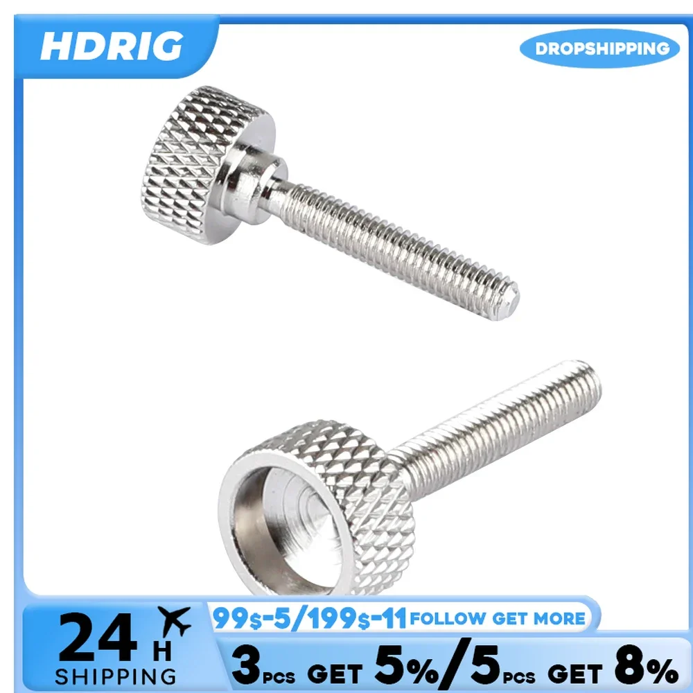 HDRIG M4 × 20 Cupped Nắp Vít Ngón Tay Cái Vít (2 Cái)