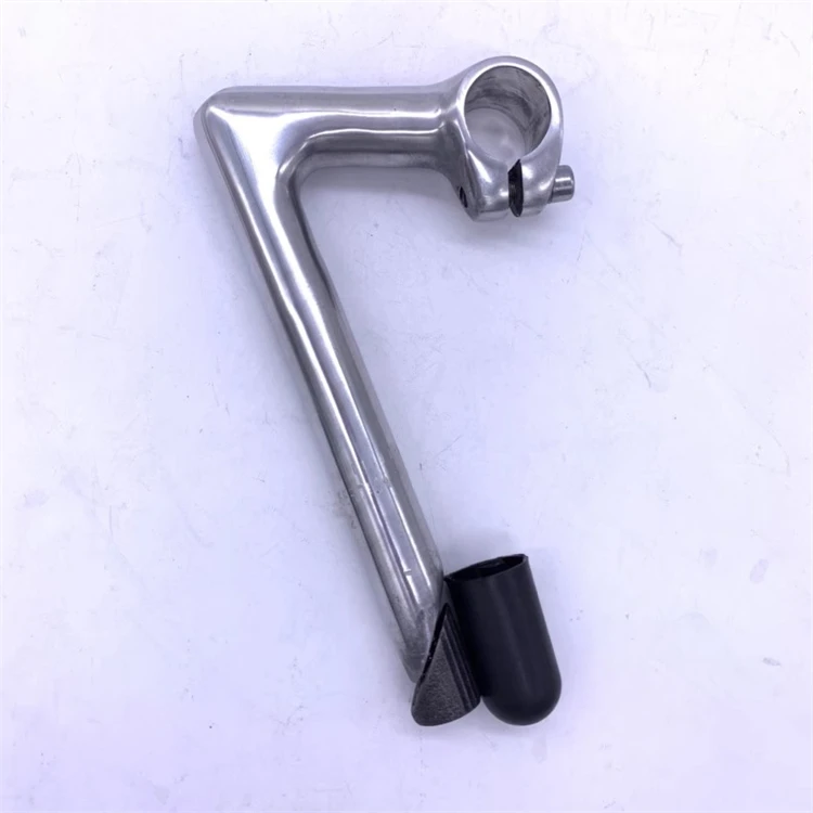 Vintage Rennrad Vorbau Schwanenhals Aluminium Passend für 25,4 mm Fahrradlenker 22,2 mm Gabel Standrohr 180 mm horizontale Länge 60 mm/80 mm – Detail 3