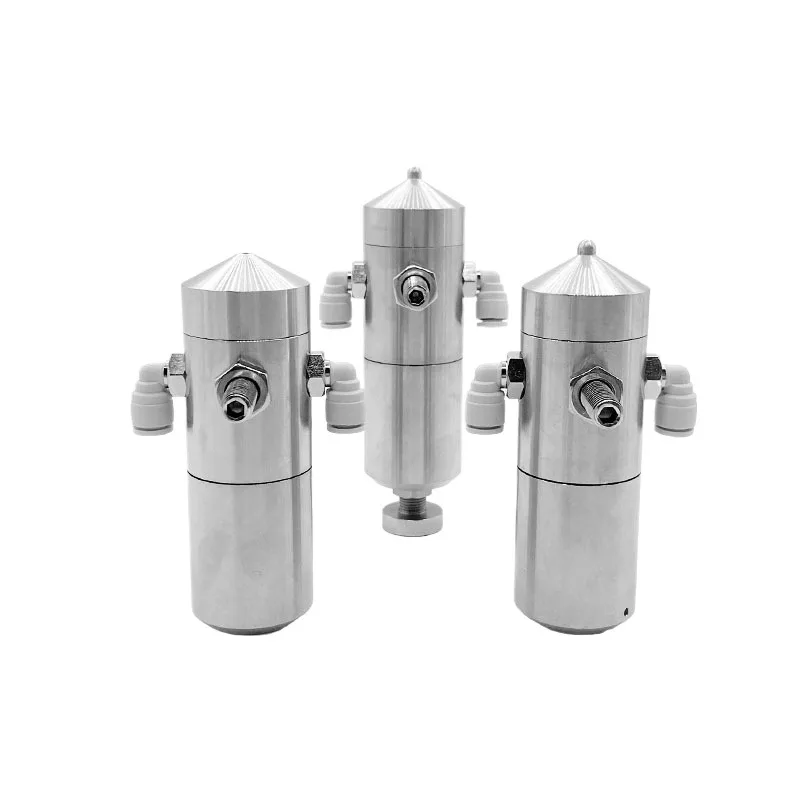 Anti-Drip Air Atomizing Nozzle 304 Stainless Steel Fluid Spray Air Atomization Nozzle Humidification Nozzle Corrugated Cardboard