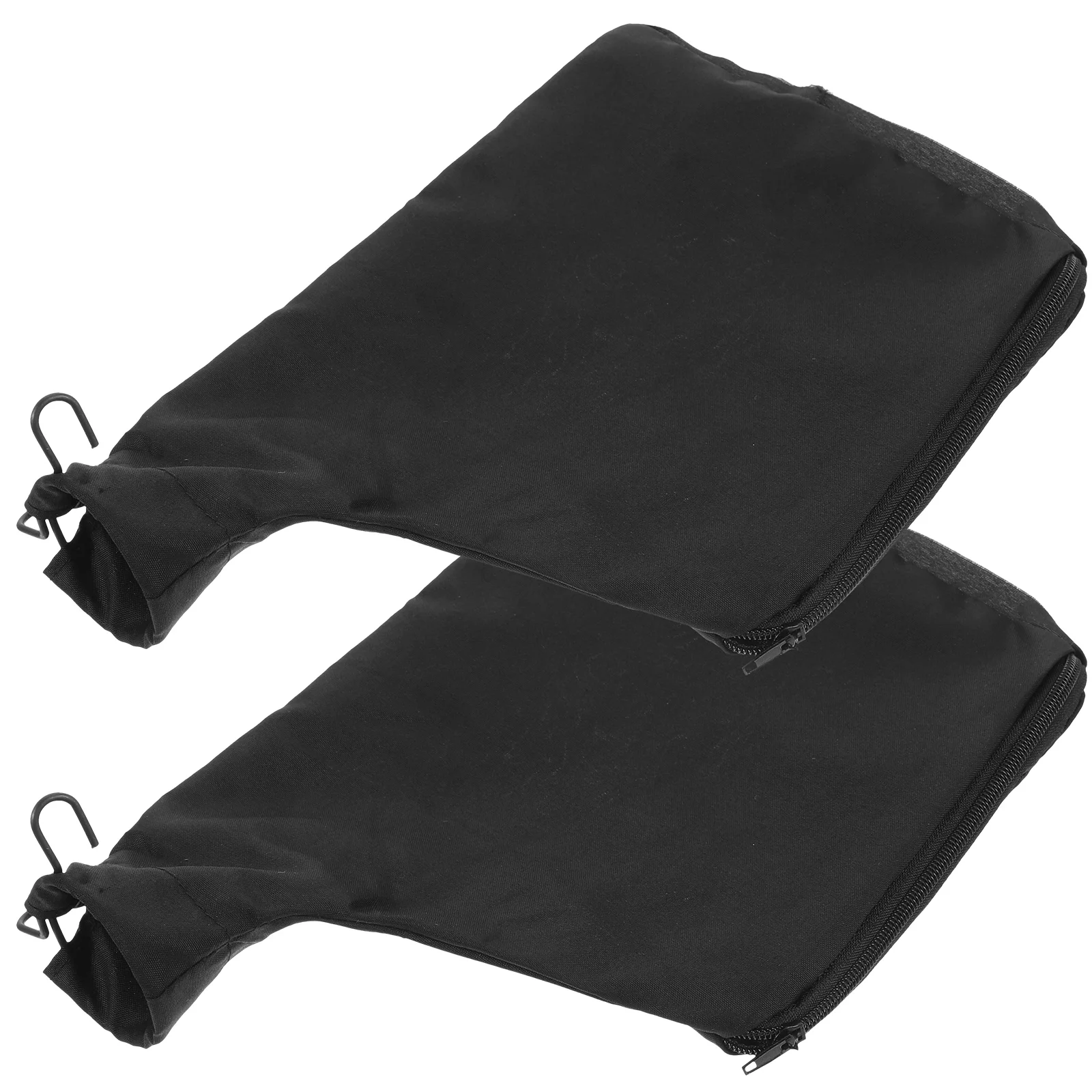 

2 Pcs Sander Saw Aluminum Machine Dust Bag Sawing Garbage Can Cleaner Bags Black for Travel