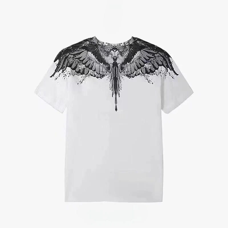 الاتجاه الصيفي للرجال الهيب هوب الأمريكي القديم بأكمام قصيرة، بلوزة فردية مكشوفة الكتفين، اتجاه فضفاض بنصف كم S14 #2