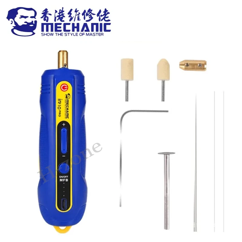 MECHANIC IR10 Pro IR13 IR14 IR16 Electric OCA Glue Removal Tools Rechargeable for Phone Screen Cleaning Grinding Cutting Polish