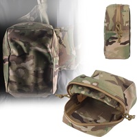 Tactical Lightweight MOLLE GP Pouch, Military Utility Tool Organizer Pouch, Airsoft Hunting Vest Combat Belt Attachment Pouch