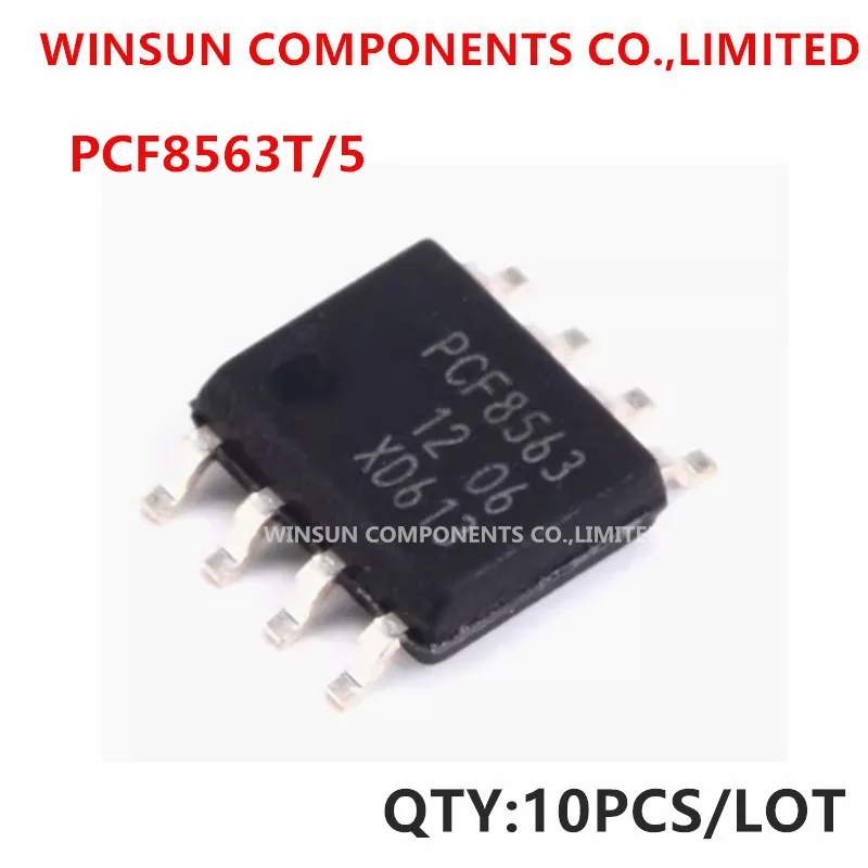 (10piece) 100% new imported original  PCF8563T/5,518  SOIC8  Real time clock/calendar