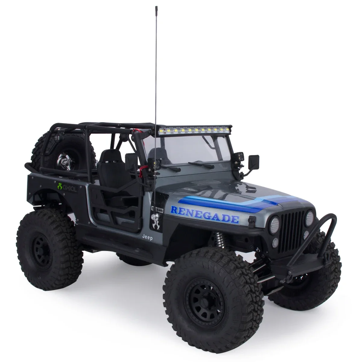 Antenne de Simulation en métal de 50cm, avec socle, pour voiture sur chenilles 1/8 1/10 RC SCX10 TRX4 D90, coque Tamiya, décoration DIY