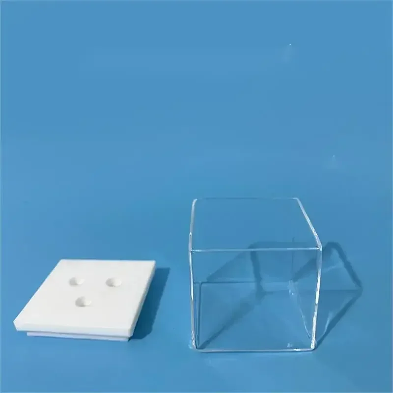 

All quartz electrolytic cell/unsealed electrolytic cell/high transparency(50x50x50mm)