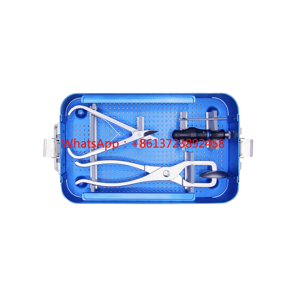 Excellent Quality Orthopedic Surgical Instruments Titanium Mesh Instrument Set for Maxillofacial Surgery