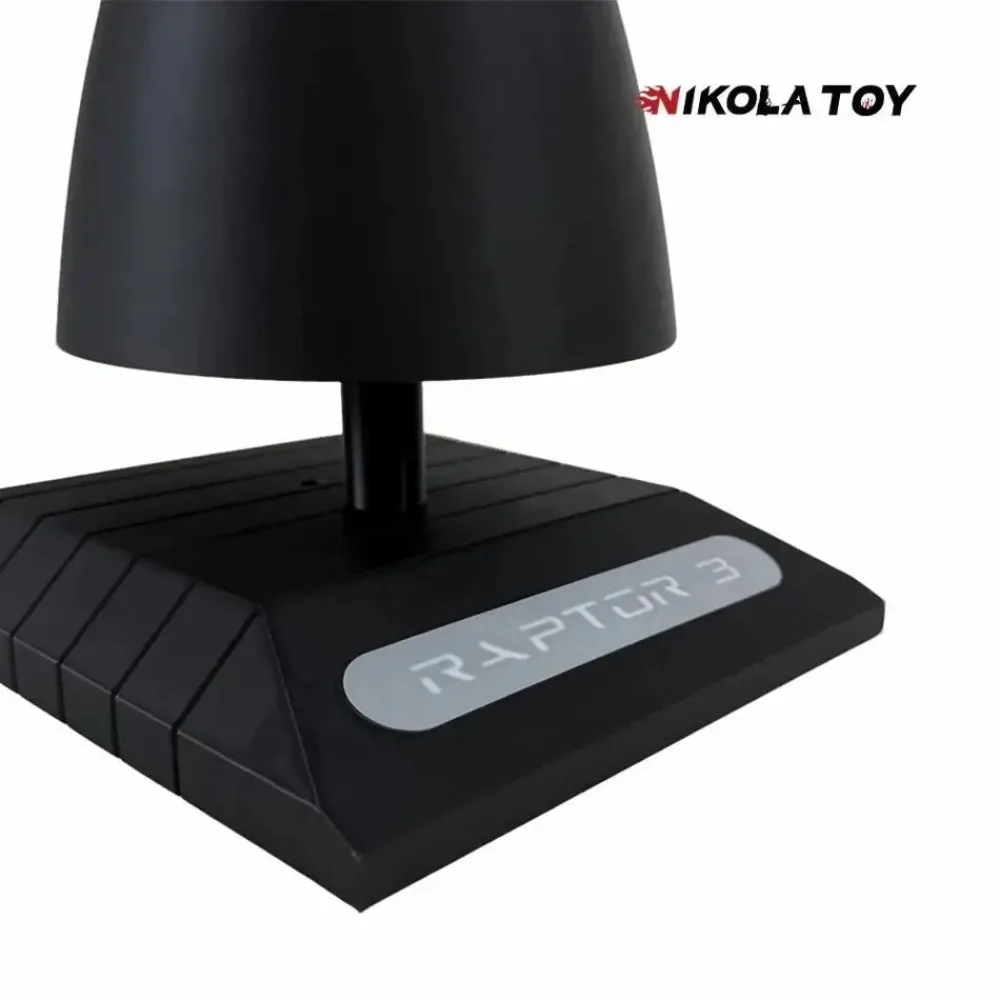 NIKOLATOY SpaceX Starship Raptor motor humidificador función ornamento cohete modelo NASA colección de impresión 3D juguetes niño regalo