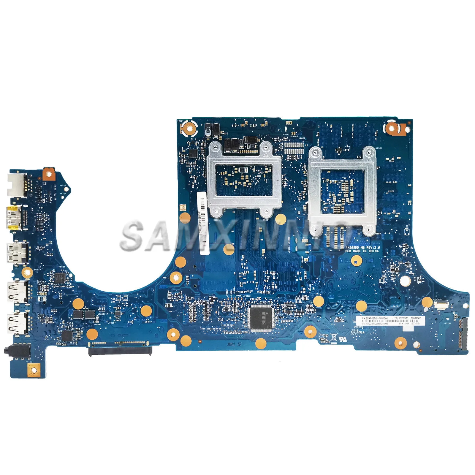 Imagem -03 - Samxinno Fx505dt Placa-mãe para Laptop Asus Fx705dt Fx95dt Fx95d Fx505d Fx505dd Fx705d Placa-mãe R53500h R7-3750h Cpu Gtx1650